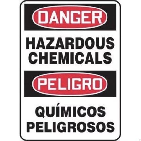 Accuform OSHA DANGER BILINGUAL Safety Sign SBMCHL267VS SBMCHL267VS
